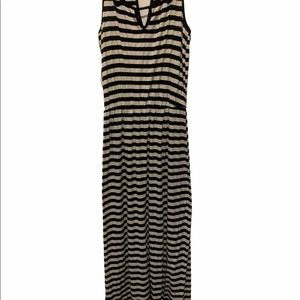 Pleione maxi dress striped sz S